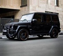 Авто Mercedes Gelandewagen черный