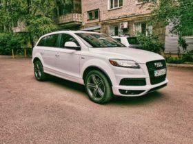 прокат Audi Q7 2015 в Алматы