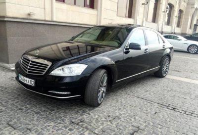 прокат vip авто Mercedes-Benz S 500 W 221 в Алматы с водителем