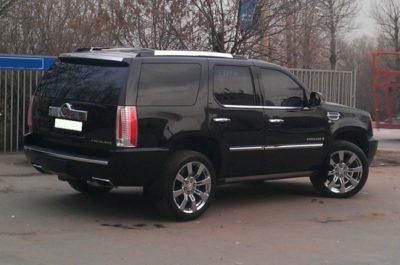 прокат Cadillac Escalade black на свадьбу в Алматы